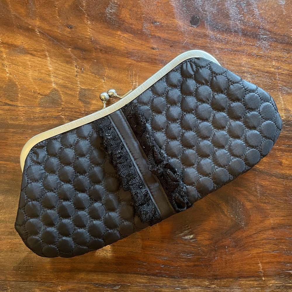 ✨NEW✨ Unique Black Evening Formal Clutch/ Cross-body Bag
